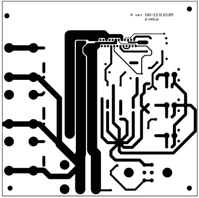 Placa De Circuito Impresso Para Amplificador Potente De Três Canais Com Lm4782