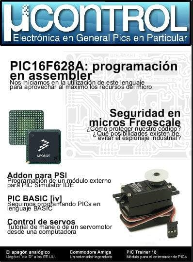 Revista ucontrol Numero 0005 microcontroladores pic asm