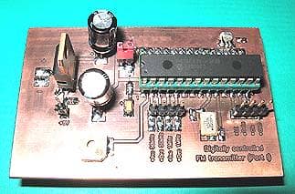 Circuito De Transmissor De Fm Pll - Usando Microcontrolador Pic E Display Lcd - Parte 1 - Unidade De Controle Principal