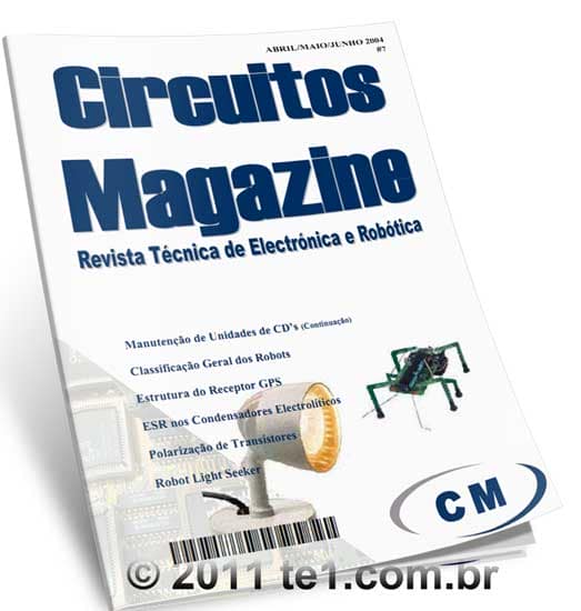 Download Revista sobre eletrônica e robótica em PDF grátis Circuito Magazine volume 7 - Última edição