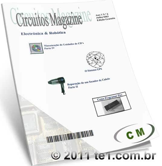 Download revista de eletrônica e robótica grátis - Circuitos Magazine - Edição sobre Programação pic's