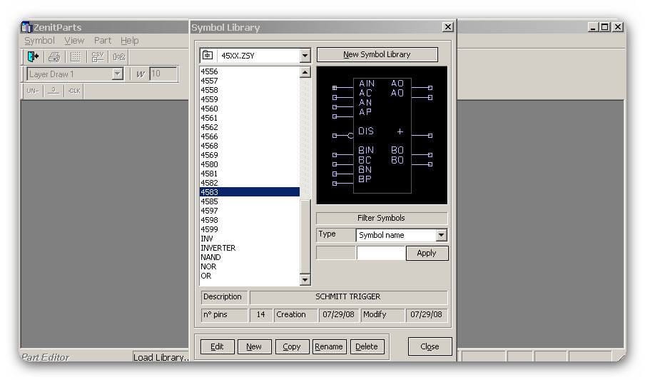 Download ZenitPCB suite 2.01 Software CAD PCB - Toni Eletrônica