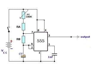 Circuito Oscilador Regulavel Circuito Oscilador Estrobo De Led Com 555 E Transistor Bc547