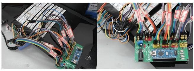 Scroll Bar Conexao Esquema De Ligação Da Placa Controladora Para Fitas De Led Com Arduino