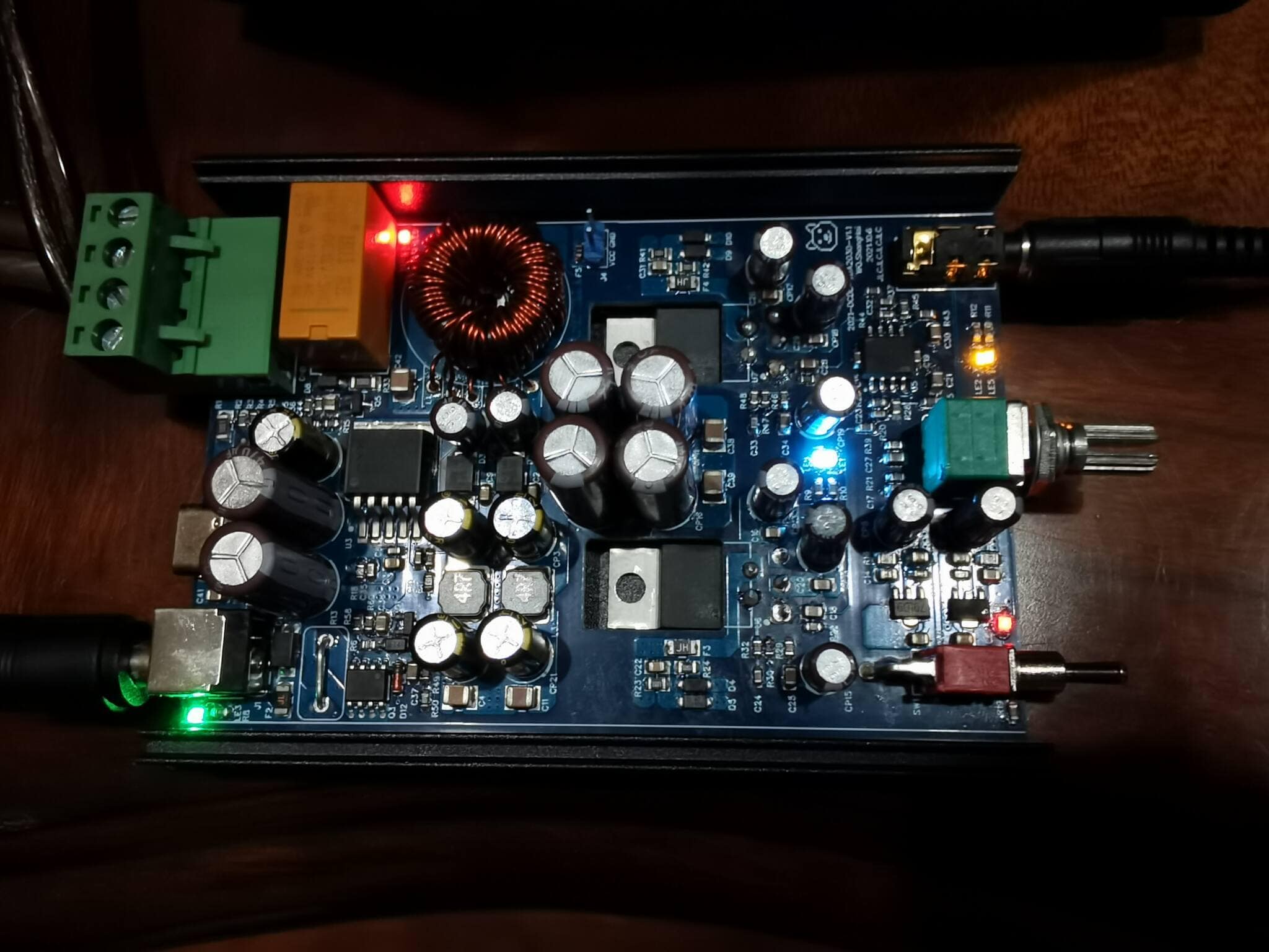 Amplificador de potência com TDA2030A ou Lm1875 + NE5532 + CH224K 3