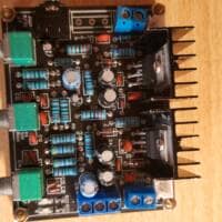 TDA2030A com tons circuito amplificador estéreo 4